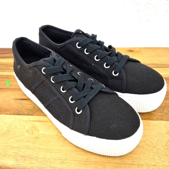 Steve Madden Emmi Platform Lace Up Sneakers Size 9.5 - Picture 7 of 16